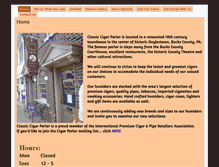 Tablet Screenshot of classiccigar.net